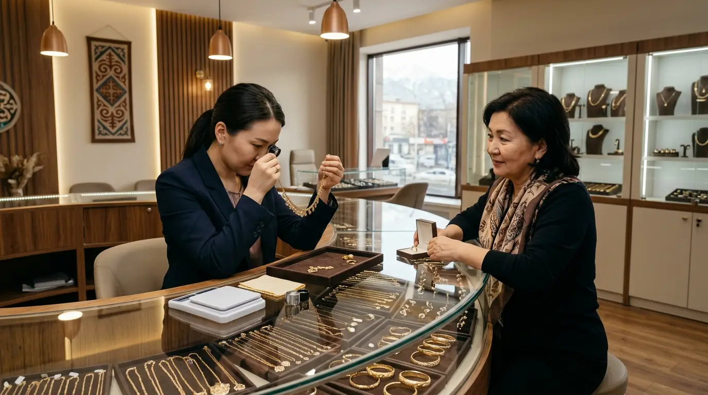 Скупка золота 585 пробы в Алматы — оценка и приём золота