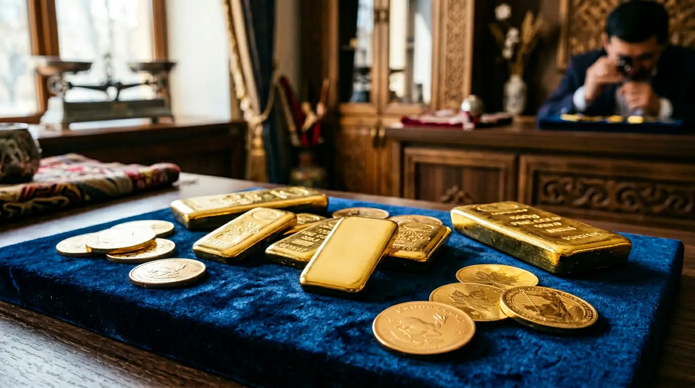 Скупка золота 999 пробы в ломбарде Алматы — инвестиционное золото, слитки и монеты