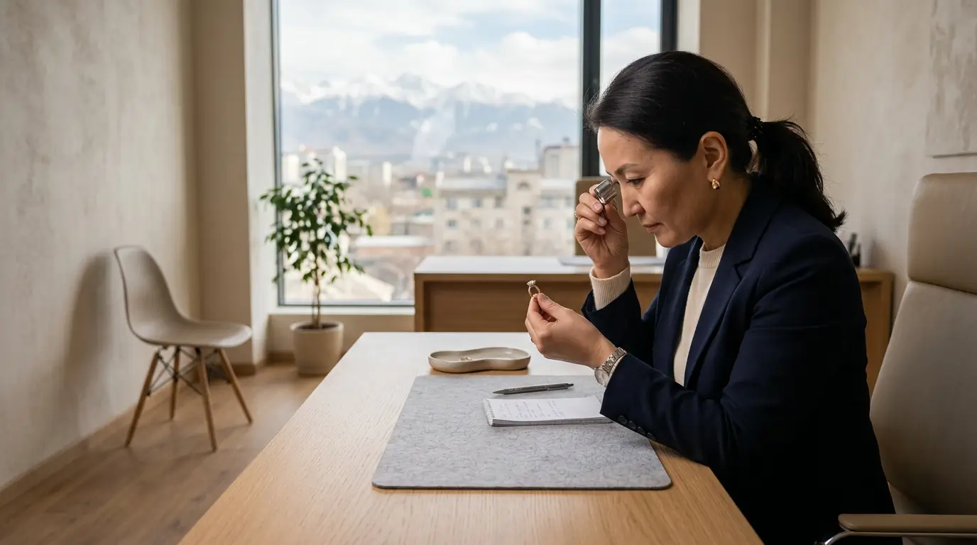 Лицензированная оценка украшений с бриллиантами в Алматы — точность и безопасность сделки