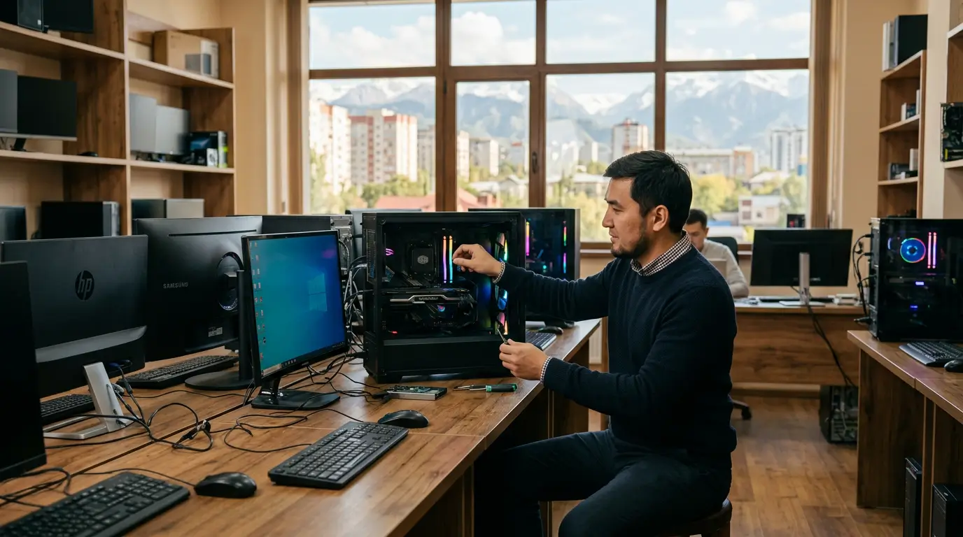 Скупка компьютеров в Алматы — системные блоки и моноблоки