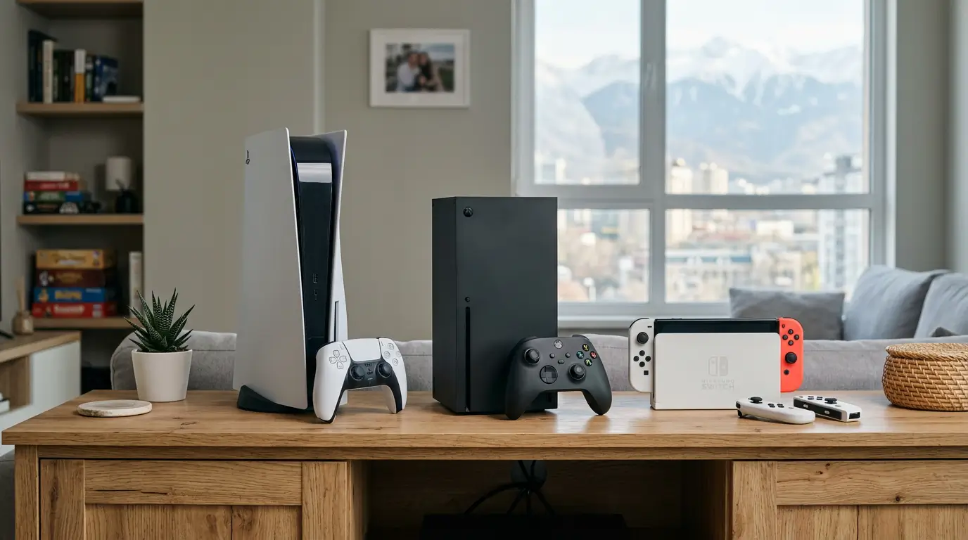 Скупка игровых приставок в Алматы — PlayStation, Xbox, Nintendo