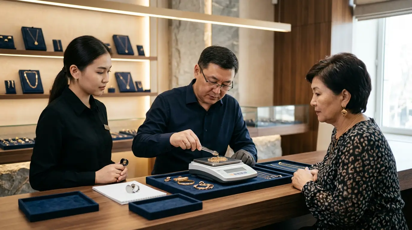 Скупка золота в Алматы — оценка и приём золота