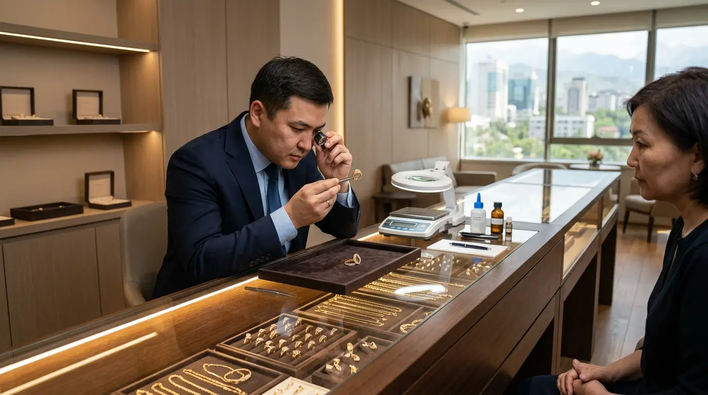 Скупка золотых изделий в Алматы — профессиональная оценка и выкуп