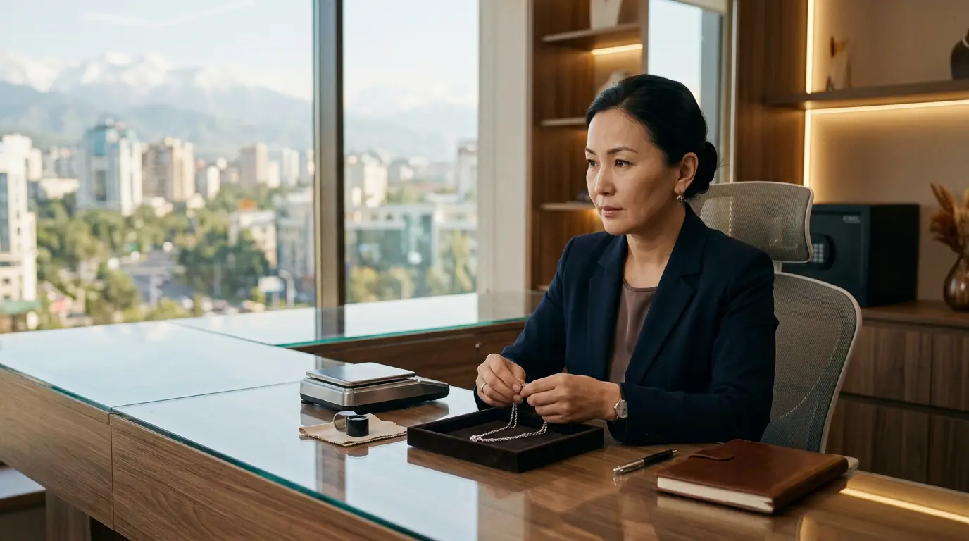 Займ под залог золота в Алматы — оформление и выдача денег