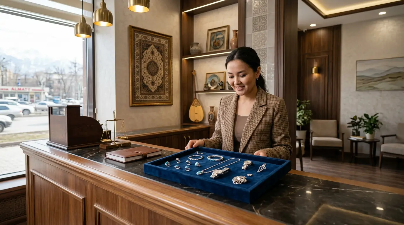 Серебро под залог в Алматы — оценка и приём серебра в ломбард