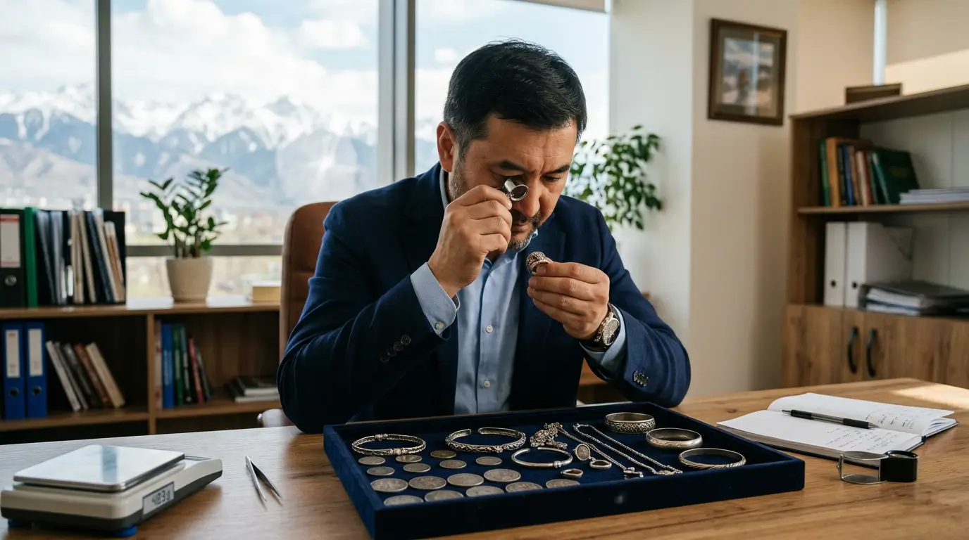 Скупка серебряных изделий в Алматы — профессиональная оценка и приём серебра