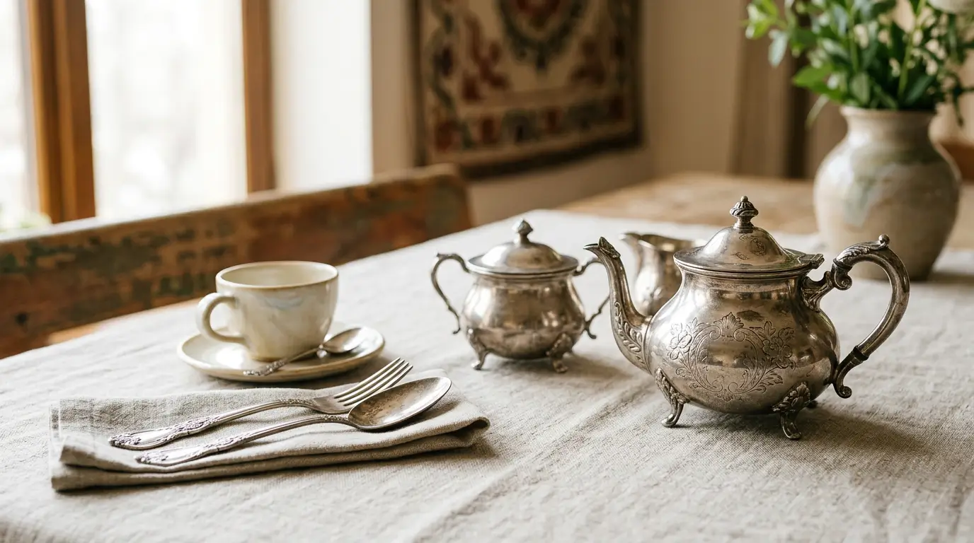 Скупка столового серебра в Алматы — оценка и приём серебряной посуды и приборов
