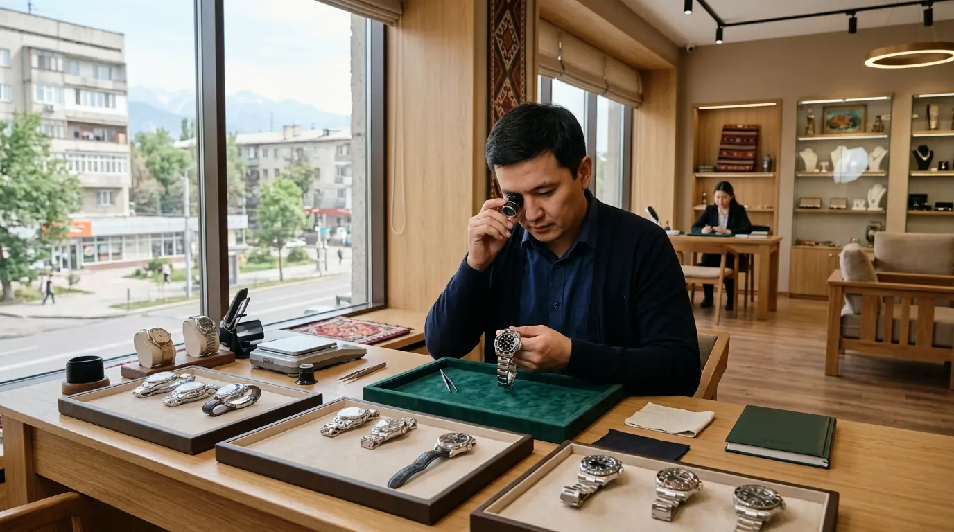Ломбард часов в Алматы — скупка и залог часов от Apple Watch до Rolex